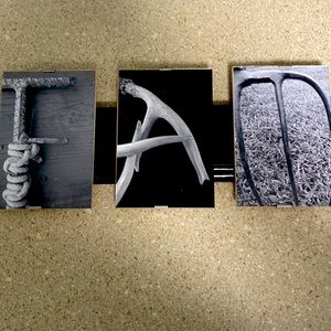 Family handmade sign.